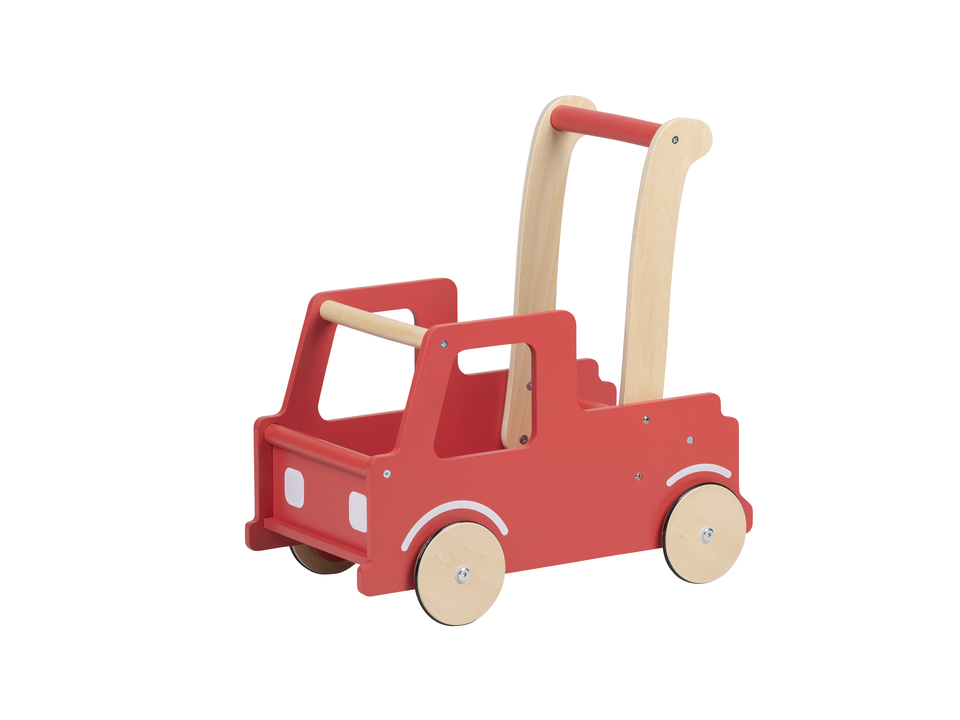 Push truck Firetruck red