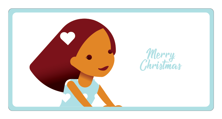 Custom Christmas Pram Card